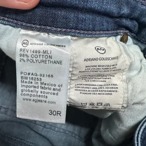 AG Adriano Goldscmied Womens 30 The Middi‎ Ankle Mid Rise Legging Ankle thumbnail 8