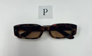 90s style brown leopard sunglasses / small retro leopard sunglasses thumbnail 5