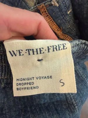 We The Free Midnight Voyage Harem Jeans Size Small NWT - C33-038 thumbnail 3