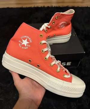 CONVERSE Chuck Taylor All Star Lift Platform High 'Watermelon Slushy' shoes sz 7 thumbnail 1