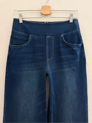 HALARA Flex High Waisted Multiple Pockets Baggy Wide Leg Jeans Size M Tall thumbnail 10