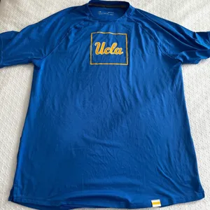 Under Armour UCLA Blue & Gold Boxed "UCLA" Short Sleeve T-Shirt | Size Medium thumbnail 1