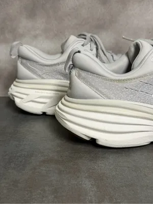 Hoka One One Bondi 8 Women’s Running Shoes Lunar Rock/Nimbus Cloud Size 9B thumbnail 12