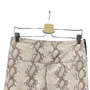 Varley Albury Bike Shorts Champagne Snake‎ Print Size XL thumbnail 4