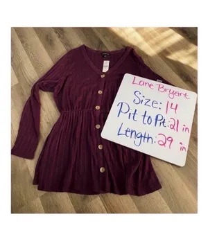Lane Bryant Purple Sweater thumbnail 4