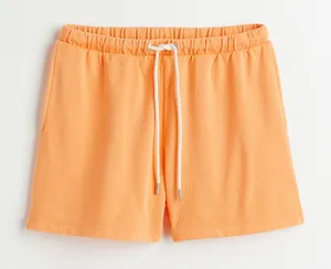 H&M orange sweatshorts thumbnail 1