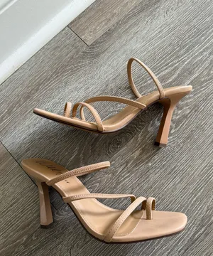 Wild Pair Nude Strappy Heels thumbnail 5