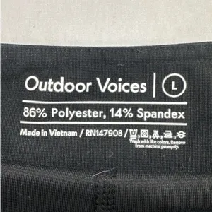 Outdoor Voices Black‎ Mini Skirt Size Large thumbnail 6