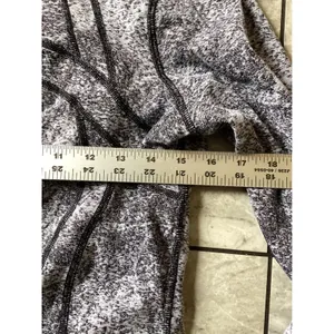 Lululemon Define Jacket Size 10 Black White Space Dye Full Zip Yoga Running Coat thumbnail 5