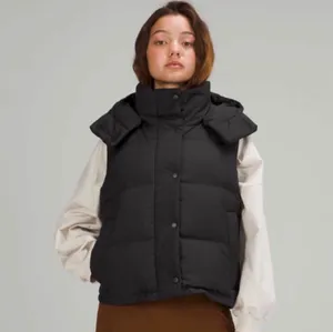 Lululemon Wunder Puff Cropped Vest Black Size 4 thumbnail 1