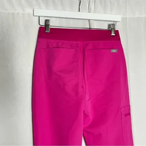 NWT Figs Pink Zamora 2.0 Jogger‎ Scrub Pants Size XXS thumbnail 3