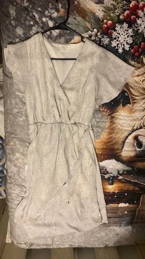 White and Black maxi dress thumbnail 6