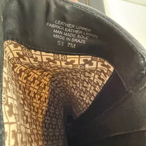 Vintage Y2K Tory Burch Leather Gold Logo Knee High Heeled Boots in Black Size‎ 7 thumbnail 13