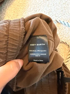 Cozy Earth Wide leg pant Brown Size L thumbnail 3