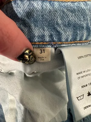 GRLFRND Bella Low Rise Boyfriend Jeans Santa Monica 31 thumbnail 6