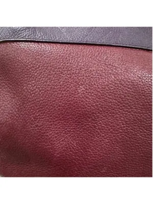 Coach Tyler Burgundy & Aubergine Leather Tote F57210 thumbnail 7