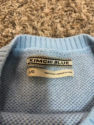 Kimchi Urban Outfitters Blue Sweater thumbnail 2