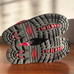 Merrell Eagle Origins Felt Charcoal Red Hiking Boots Womens Size 7‎ Retro Suede thumbnail 8