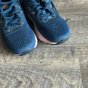 Asics Blue and Pink Gel-Kayano 28 Women's Running Shoe thumbnail 8