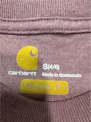 Carhartt Original Fit Pocket Tee in Vintage Maroon - Size S thumbnail 3