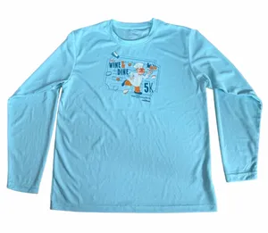 Run Disney Wine & Dine Light Blue Athletic Shirt thumbnail 1