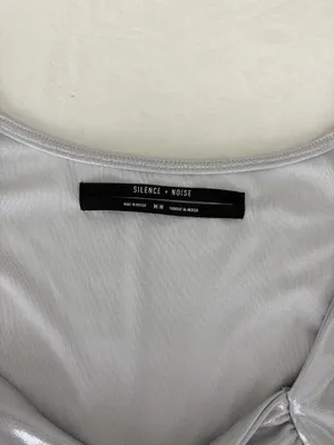 Urban Outfitters Silver Top thumbnail 3