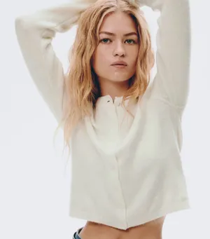 H&M Fine knit cardigan thumbnail 1
