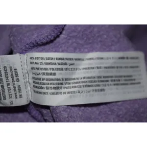 Hollister Short Sleeve Hoodie Womens XL Purple Good Distressed Raw Hem Y2K thumbnail 8