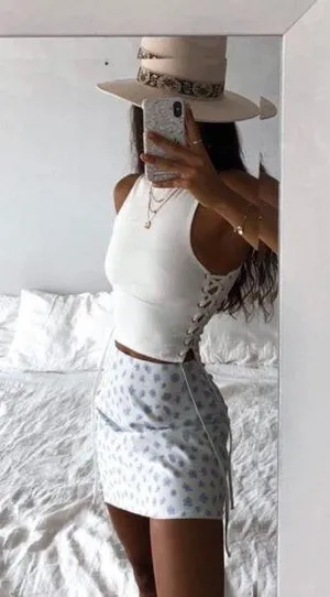 Tiger Mist Floral Skirt thumbnail 4