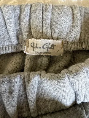 Brandy Melville Gray Elastic Waist Joggers. One Size thumbnail 4