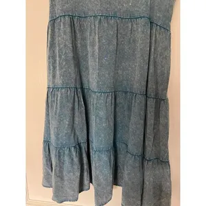Altar’d State Chambray Tiered Dress - Size L thumbnail 5