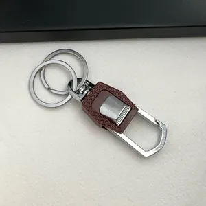 Practical carabiner keychain designed for both men and women for everyday carrying needs. Comes with double key rings, allowing you to classify and organize different keys separately. This keychain is 2.5 inches in length and 0.9 inches in width, compact and portable to carry around. Suitable for car keys, home keys, small gadgets, backpacks and handbags for convenient hanging. Simple versatile style matches various scenarios, a nice daily accessory and casual small gift. thumbnail 3