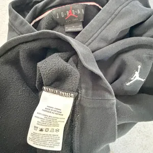 Jordan black hooded sweater fleece inner lining medium normcore thumbnail 4