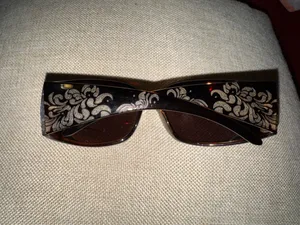 Brown women sunglasses UV 400 protection hand polished thumbnail 3