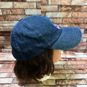 Disney Winnie The Pooh Blue Denim Varsity Cap thumbnail 4