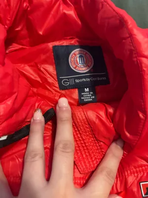 Texas tech puffer Red Size M thumbnail 2