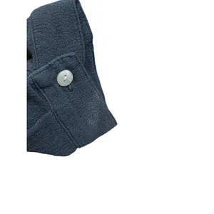 Free People Shirt Womens X-Small Blue Oversize Button Lagenlook Slouchy Blouse‎ thumbnail 7