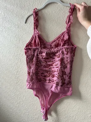 Free People Bodysuit Floral thumbnail 2