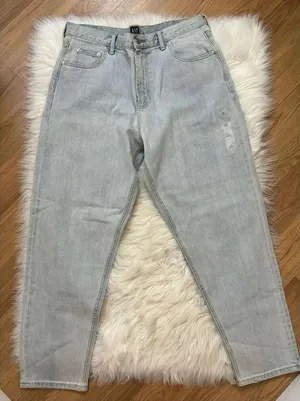 Gap Light Wash Relaxed Fit Tapered Leg Jeans 31/ 10 NEW thumbnail 1