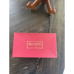 Vintage Buxton Brown Leather Organizer Clutch Wallet Checkbook Kiss Lock 25936-C thumbnail 8