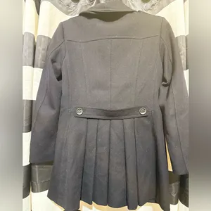 Burberry Double-Breasted Navy Peacoat thumbnail 3
