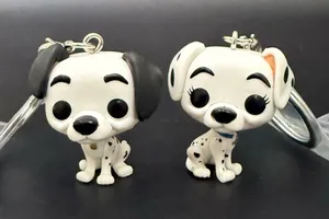 FUNKO Pocket POP Pongo & Perdita Disney’s 101 Dalmatians Dog Keychain thumbnail 1