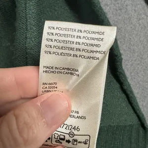 Free People Orion Tunic Sweater Womens Small Green V Neck Ribbed Hem OB1721246 thumbnail 7