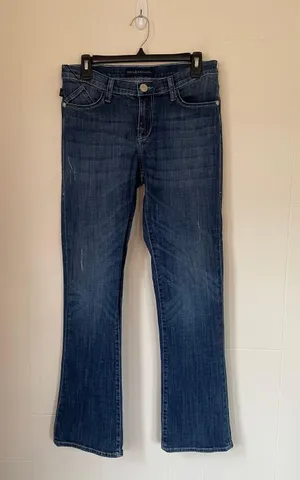 Rock & Republic jeans distressed fading medium wash denim women’s size 10M thumbnail 3