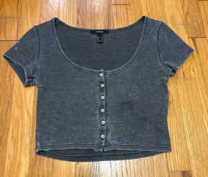 Forever 21 Button Top thumbnail 1
