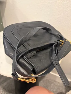 Marc Jacobs Empire City Mini Messenger Leather‎ Crossbody Bag, Black thumbnail 10