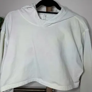 Lululemon Cropped Hoodie Sweatshirt Size 10‎ Stain thumbnail 3