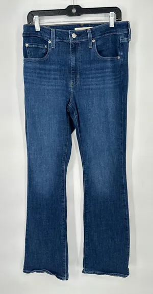 Levi 725 High Rise Bootcut Womens 31 Blue Denim Stretch Classic Casual‎ thumbnail 1