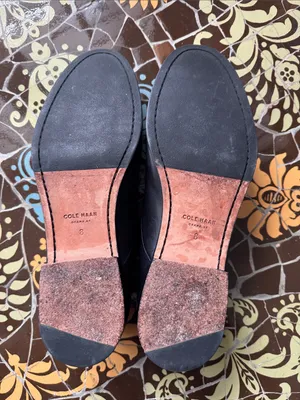 Cole Haan Black Leather Slip-On Loafers thumbnail 6
