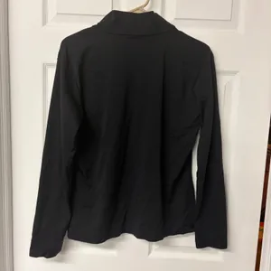 Bogner Sport Womens Black Quarter Zip Pullover Mock Neck Active Top Size Large thumbnail 6